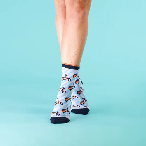 Maëva & Ugo grey socks