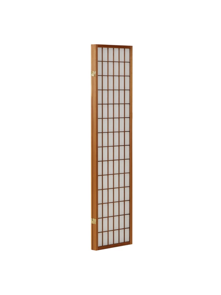 Homestyle4u 3-tlg. Paravent in Braun 132x175 günstig kaufen onesize