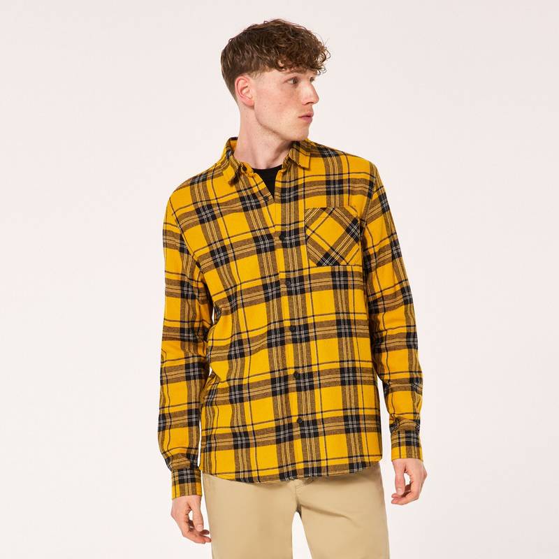 Oakley PODIUM PLAID LS FLANNEL Langarmhemd Herren