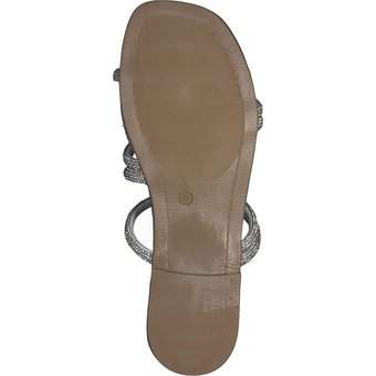 Leone Pantolette in silber
