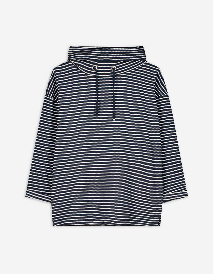 Sweatshirt - Schalkragen