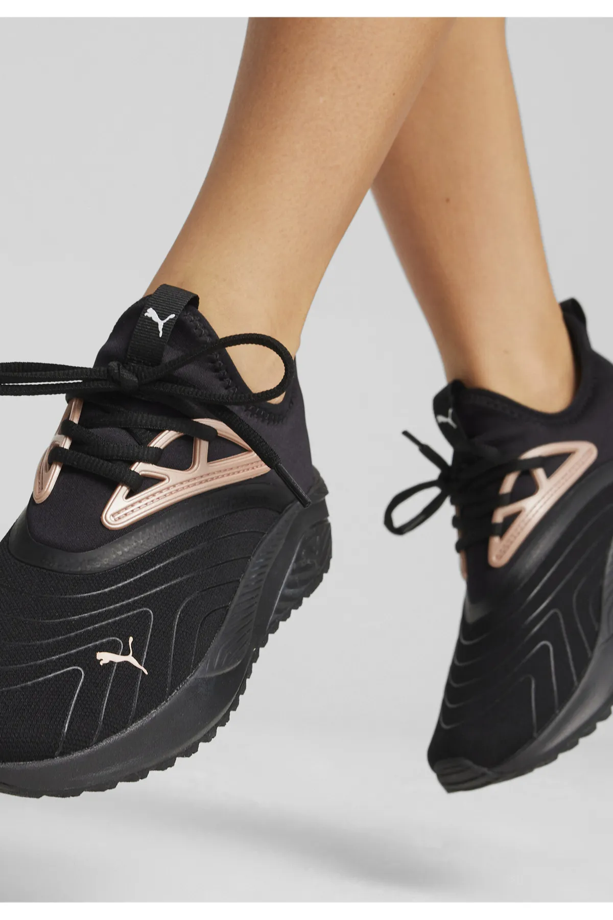 Puma  Sneaker - Schwarz - Flacher Absatz