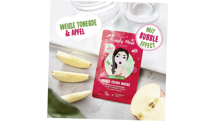 WEISSE TONERDE & APFEL CREMEMASKE 15 g