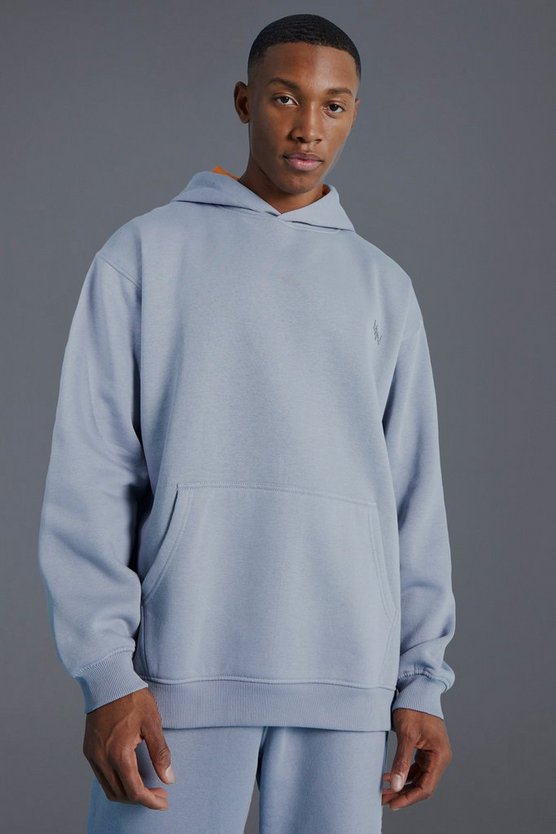 Man Active Oversize Hoodie
