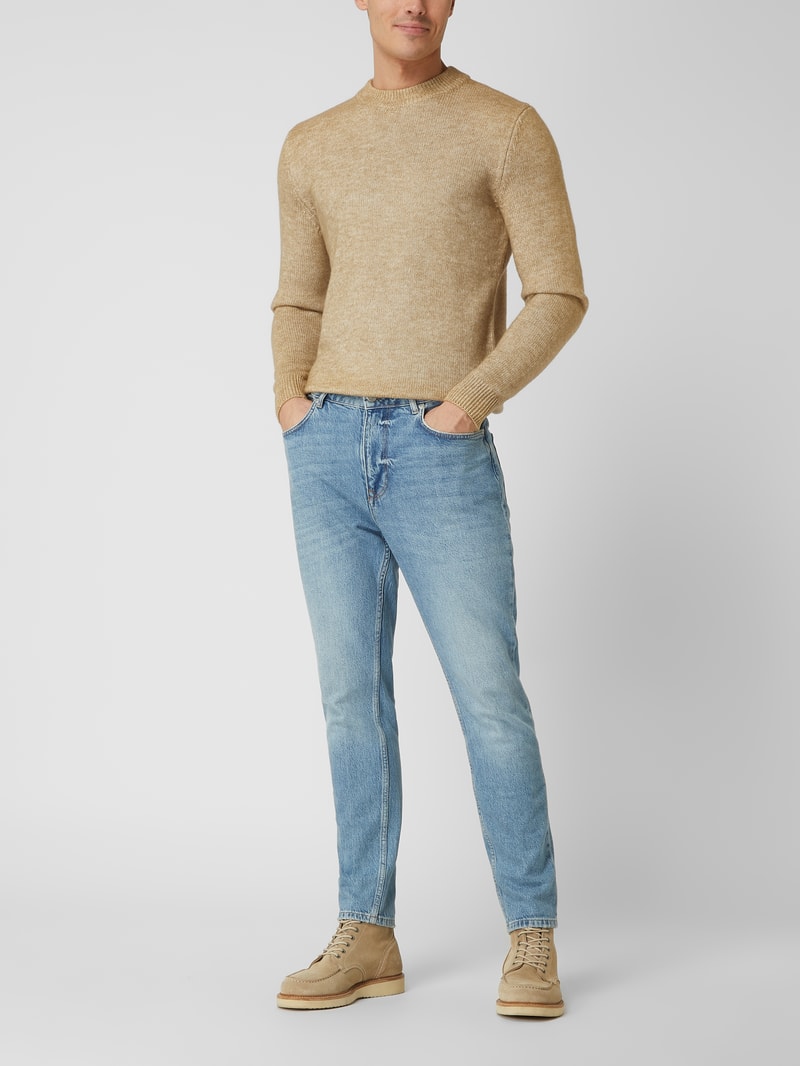 Pullover mit Woll-Anteil in beige