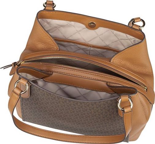 Michael Kors Handtasche Molly Large Shoulder Tote MK Signature