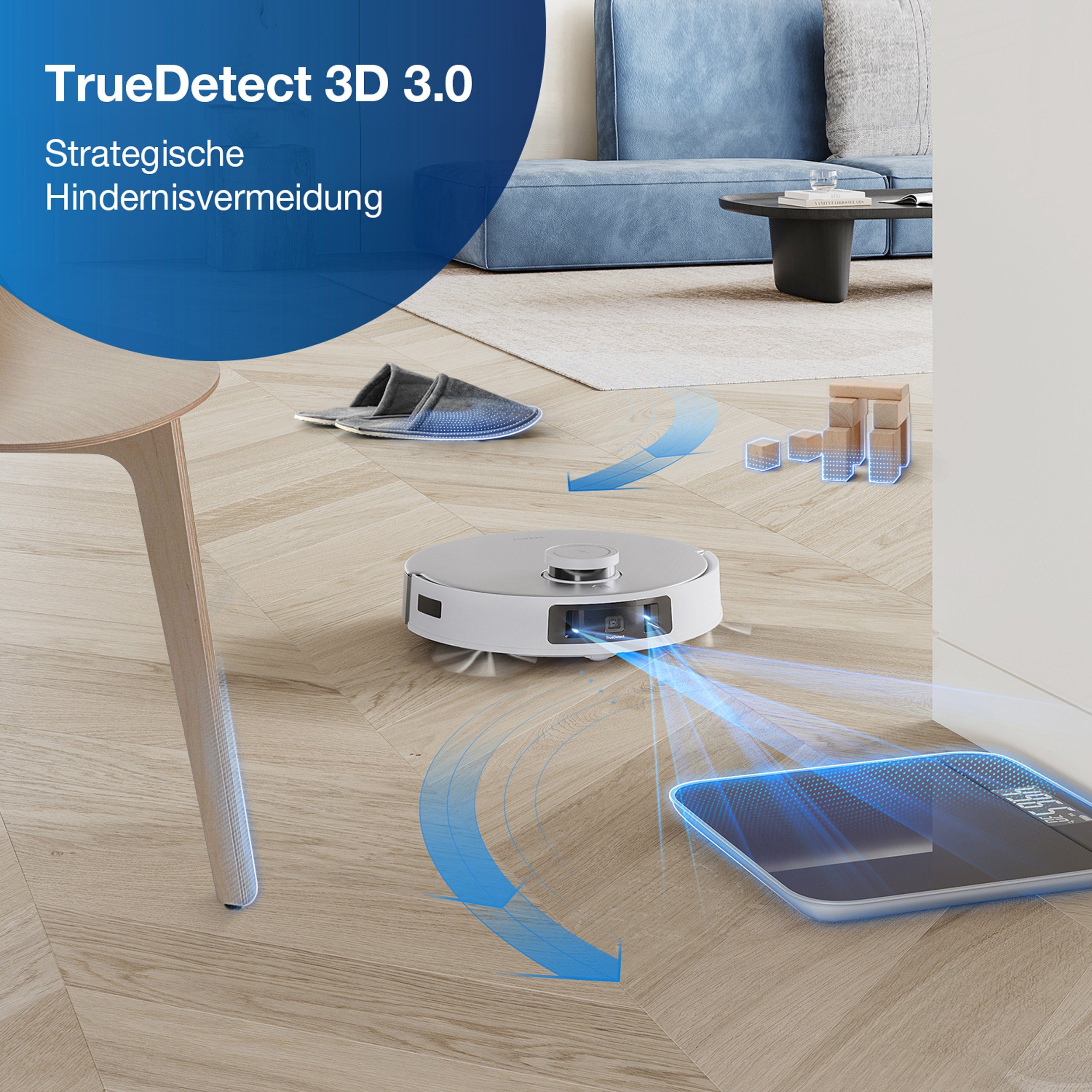 ECOVACS Nass-Trocken-Saugroboter DEEBOT T20e OMNI, 45,00 W, mit All-in-One-Reinigungssystem