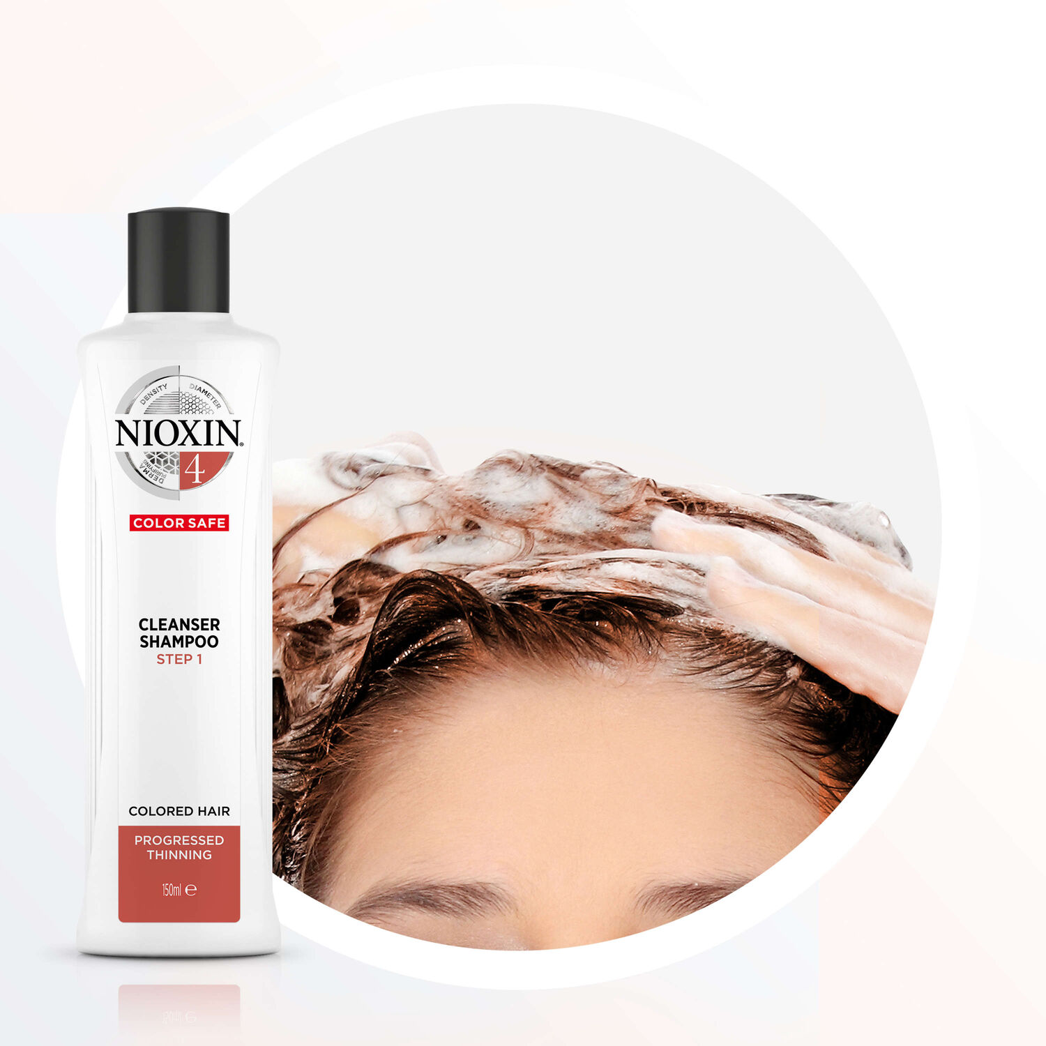 Nioxin Nioxin System 4 Kit chute avancée - cheveux colorés et visiblement clairsemés - 3 Soins