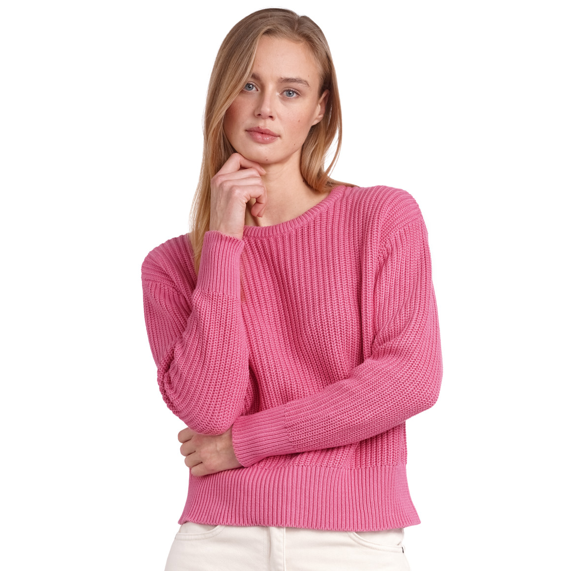 Damen Strickpullover aus Bio-Baumwolle
