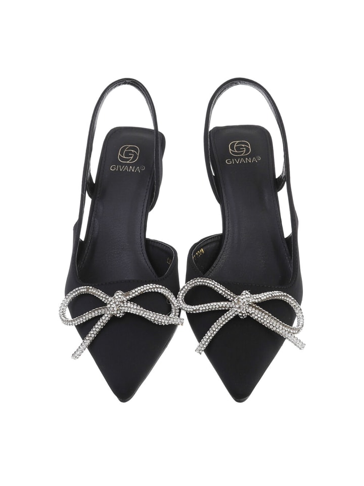Ital-Design Pump in Schwarz günstig kaufen