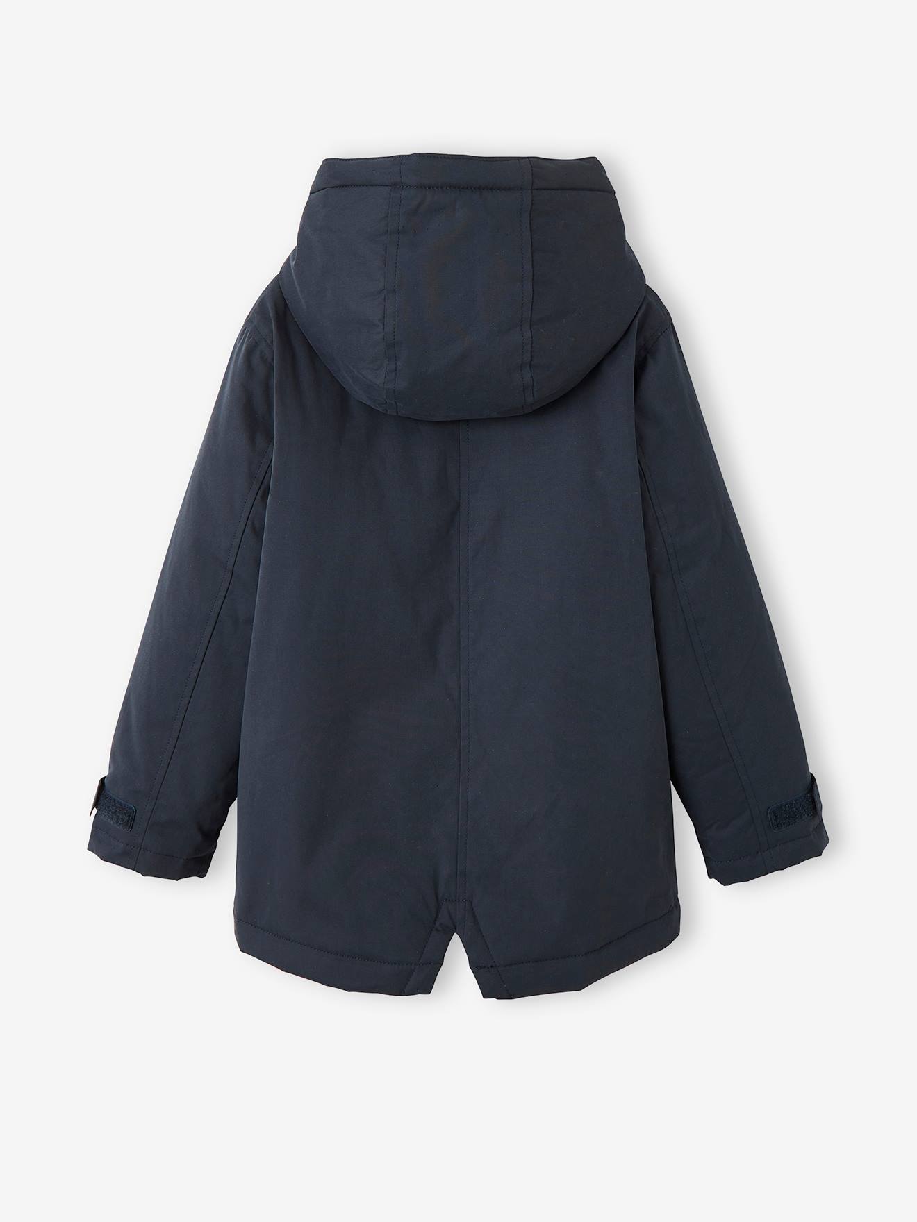 Vertbaudet Jungen 3-in-1-Jacke mit Recycling-Polyester - braun