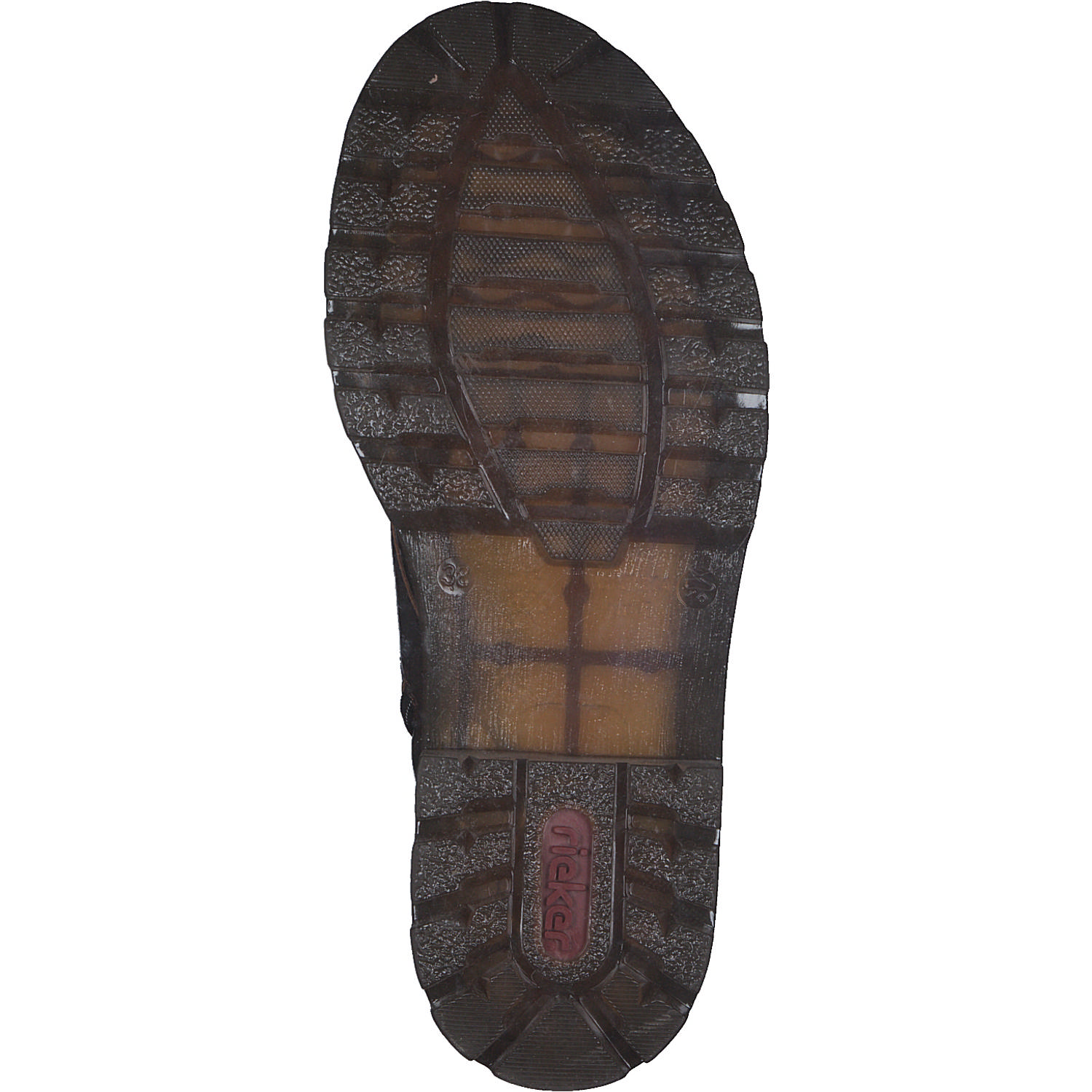 Rieker Y8742, Schnürstiefeletten, Damen, antik