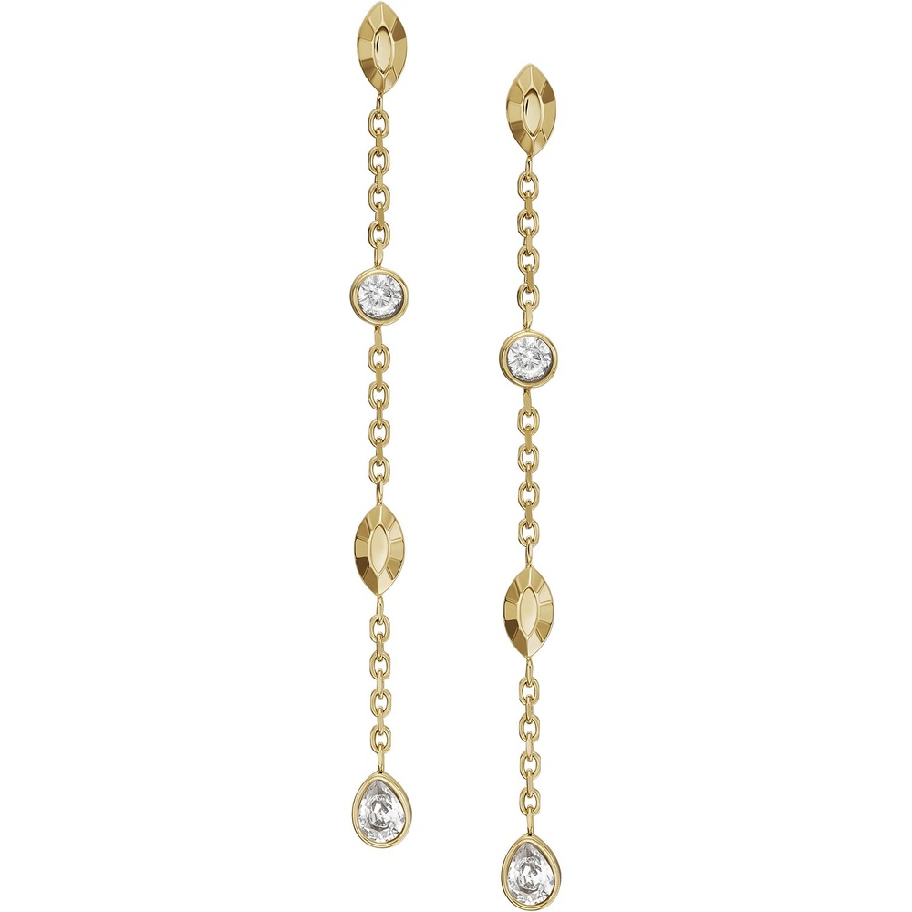 Fossil Boucles d'oreilles Acier inoxydable Boucles d'oreilles