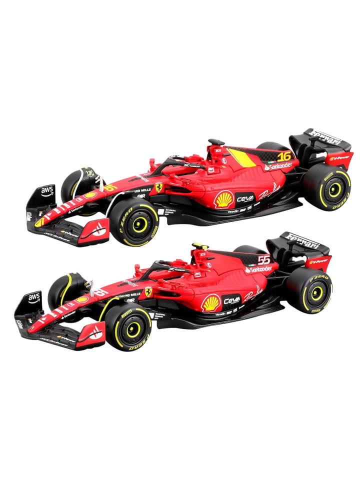 Bburago Modellauto - Ferrari S-24 2er-Set Maßstab 1:43 in mehrfarbig günstig kaufen onesize