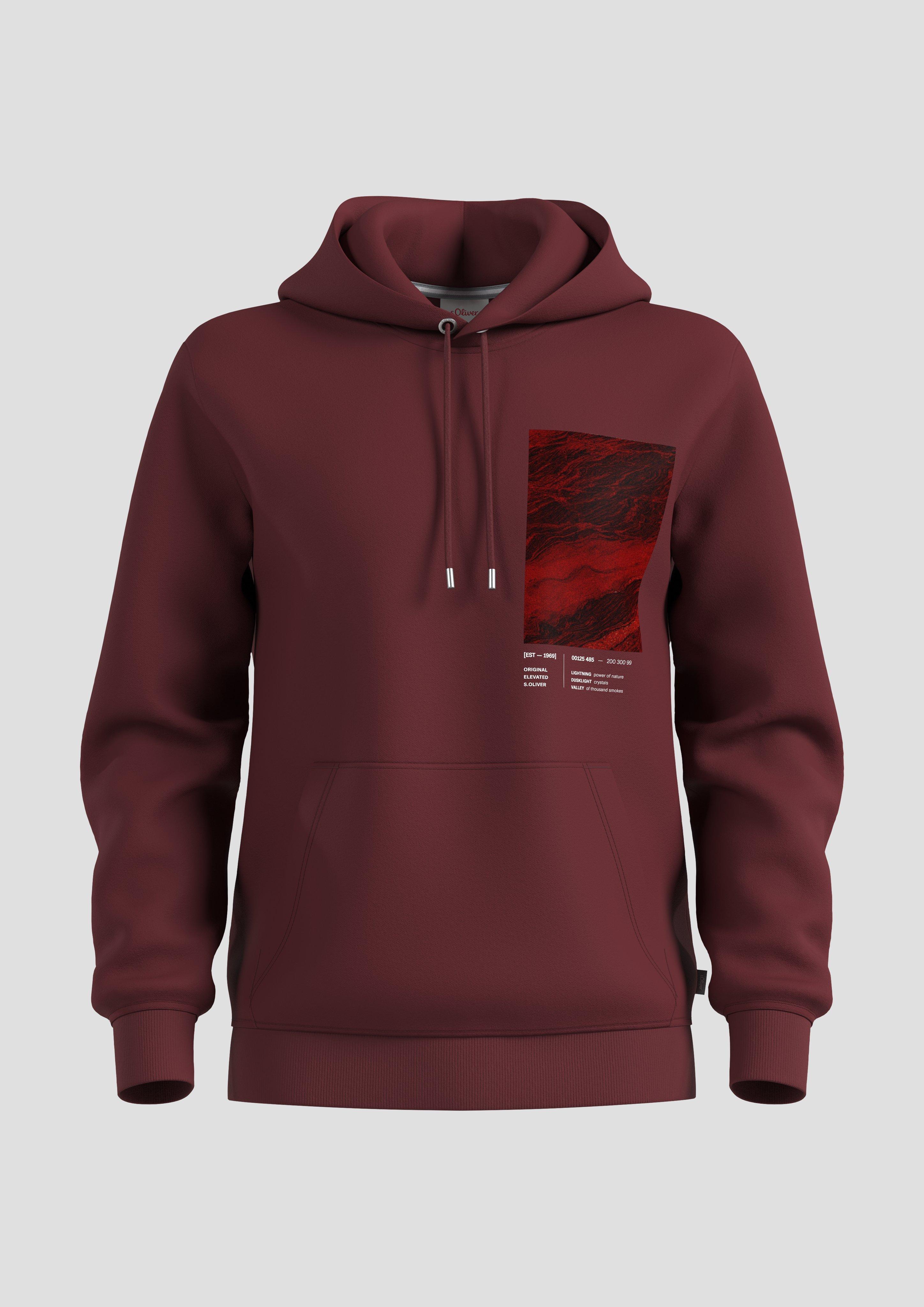Kapuzen-Sweatshirt mit Frontprint  2138678-39D1