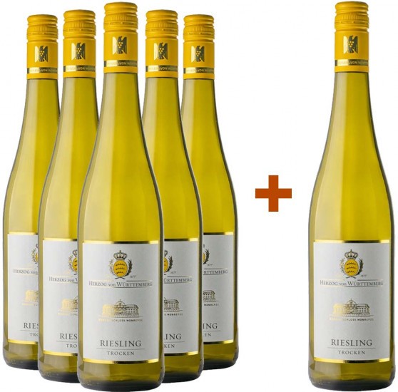 Herzog von Württemberg 5+1 Riesling Schloss Monrepos-Paket - Weingut Herzog von Württemberg