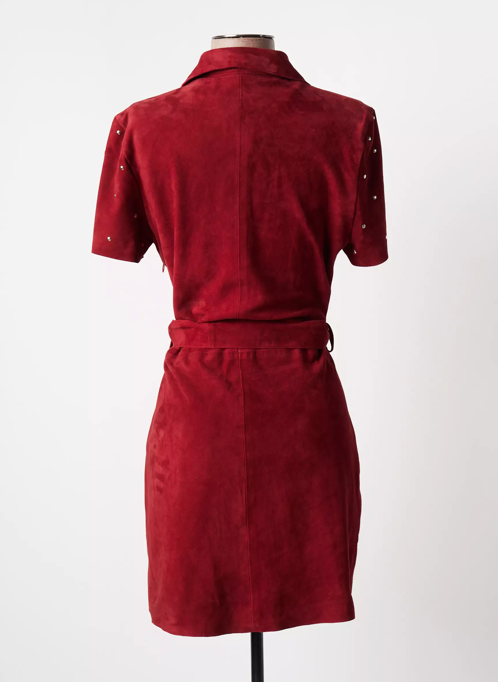 Rose Garden Robes Courtes Femme couleur rouge