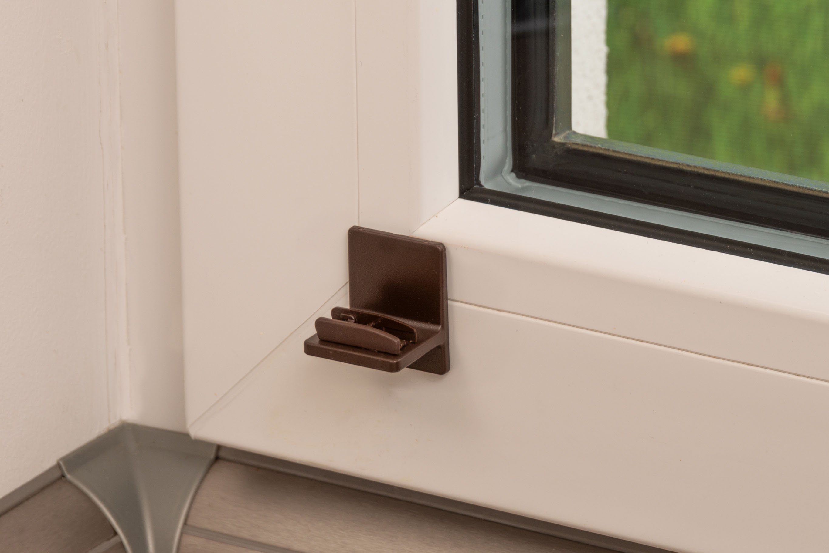 Klebeträger, K-HOME, Plissees, (Set, 4-tlg), für die Befestigung von verspannten Plissees auf dem Fensterrahmen