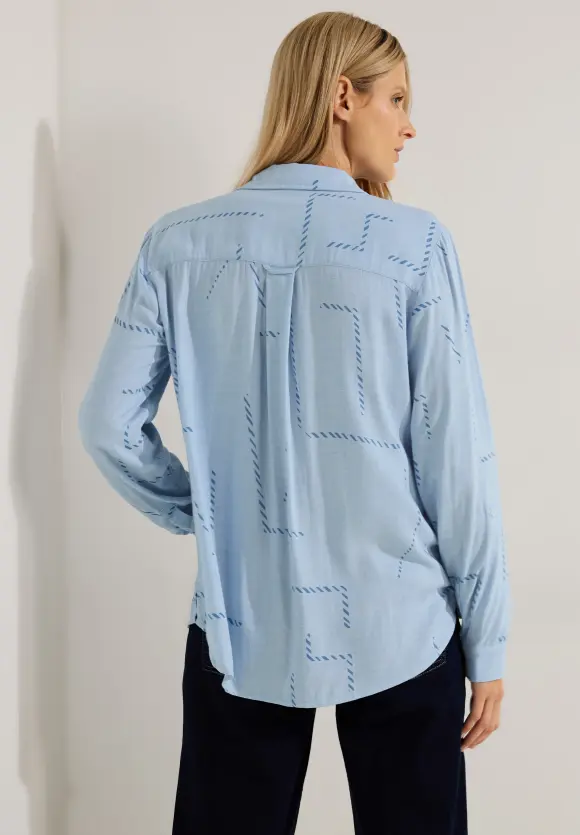 CECIL Viskose Partprint Bluse