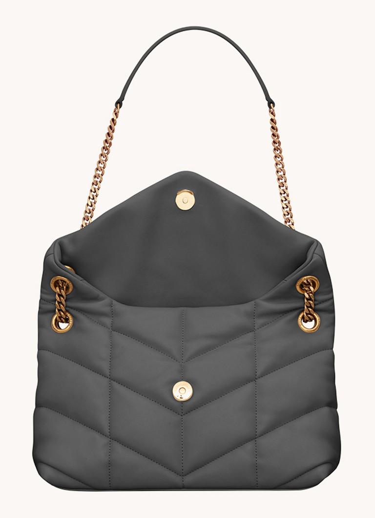 Saint Laurent  Puffer Small schoudertas van quilted lamsleer