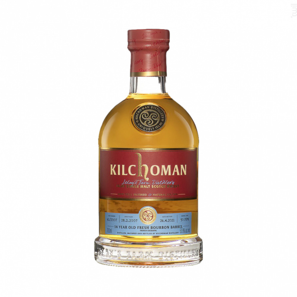 Bourbon 14 Ans 2007  Barrel French Exclusive Kilchoman