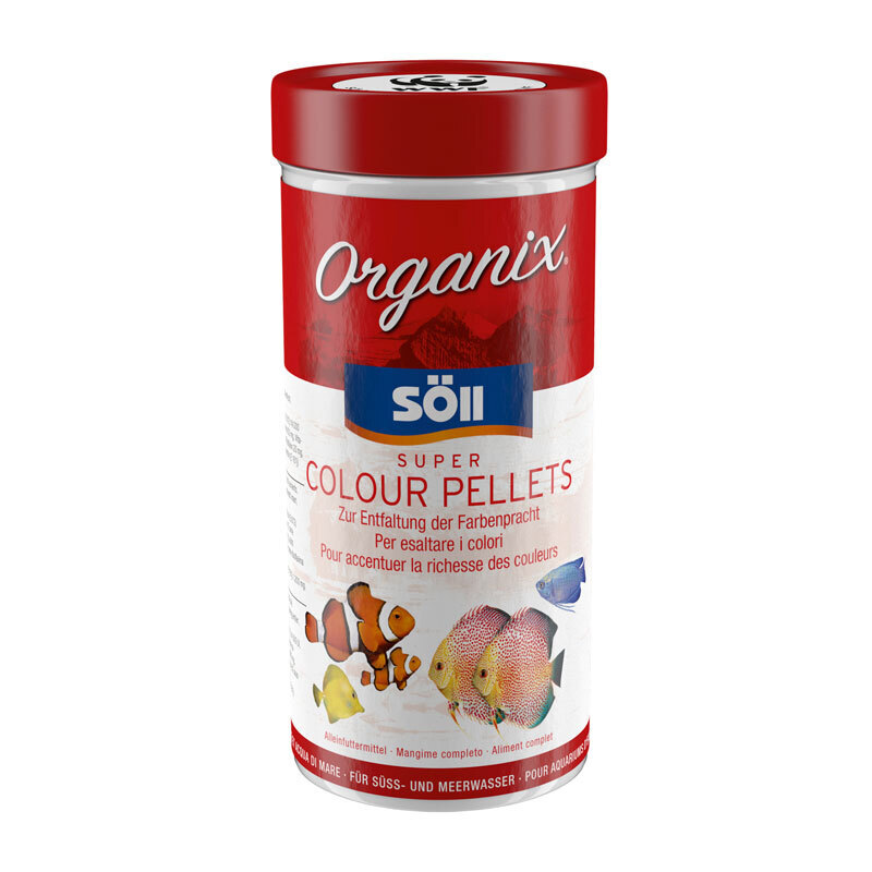 Söll Hauptfutter Söll Organix Super Colour Pellets 490ml