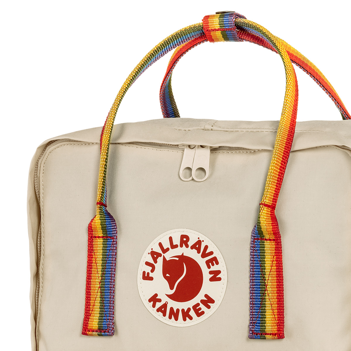 Fjällräven Kanken Rainbow Rucksack beige
