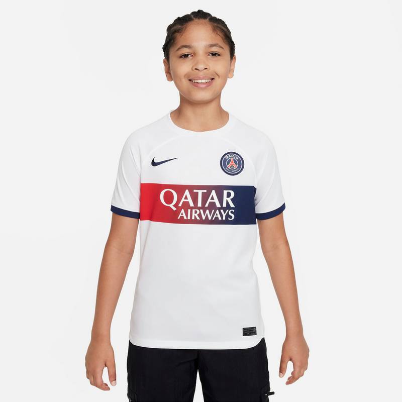 Nike Paris Saint-Germain 23-24 Auswärts Teamtrikot Kinder