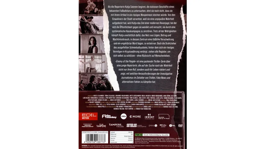 Enemy of the People - Staffel 1  [2 DVDs]