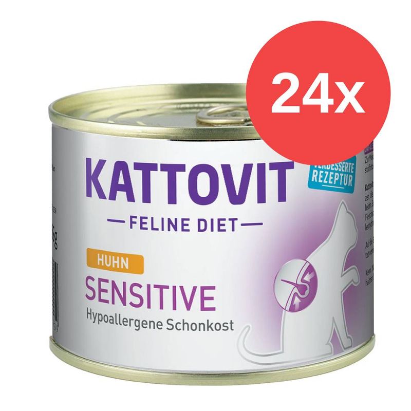 Sparpaket Kattovit Spezialdiät 24 x 185 g zu TOP-Preisen | bitiba