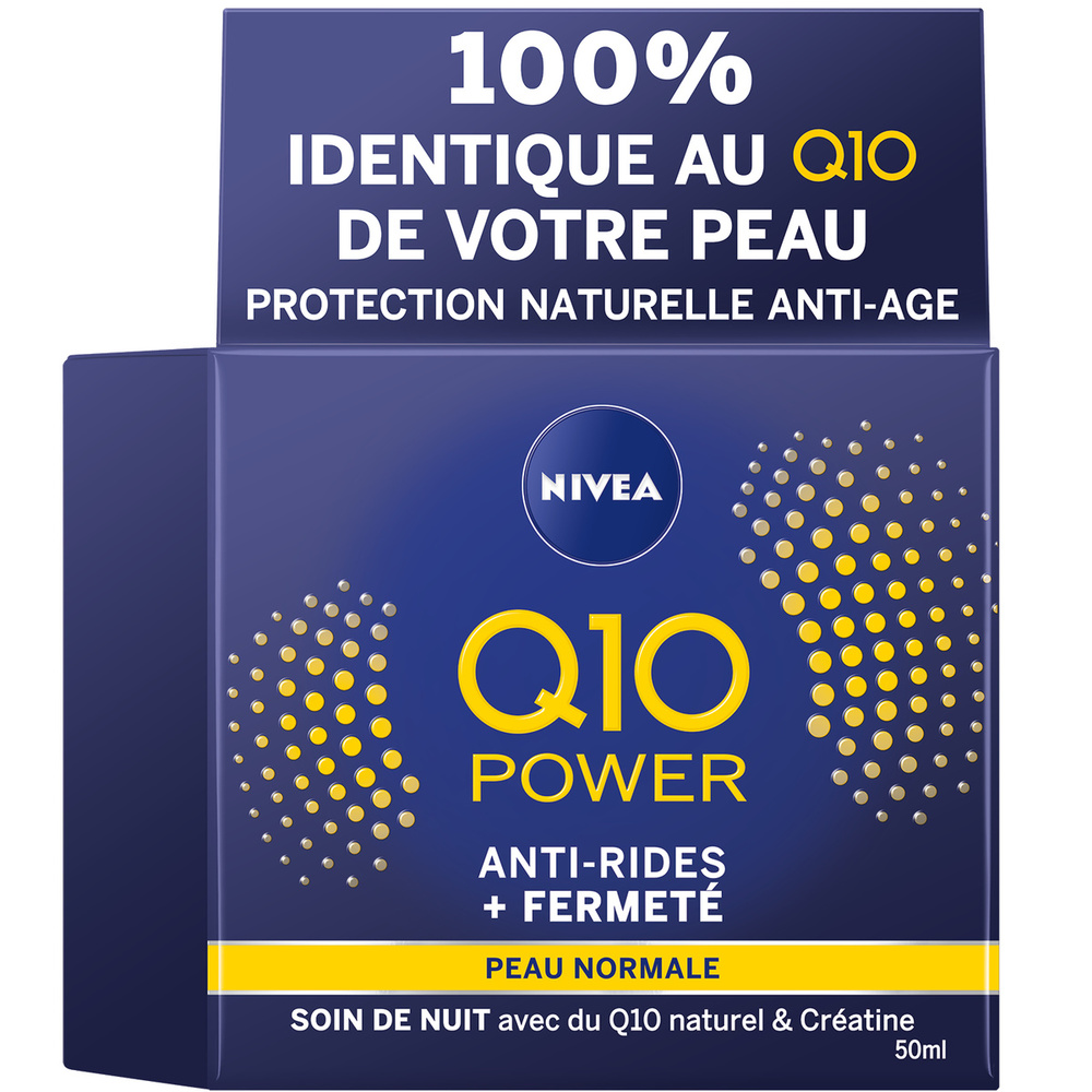 nivea Q10 POWER - Crème de nuit Fermeté Soin visage anti-âge