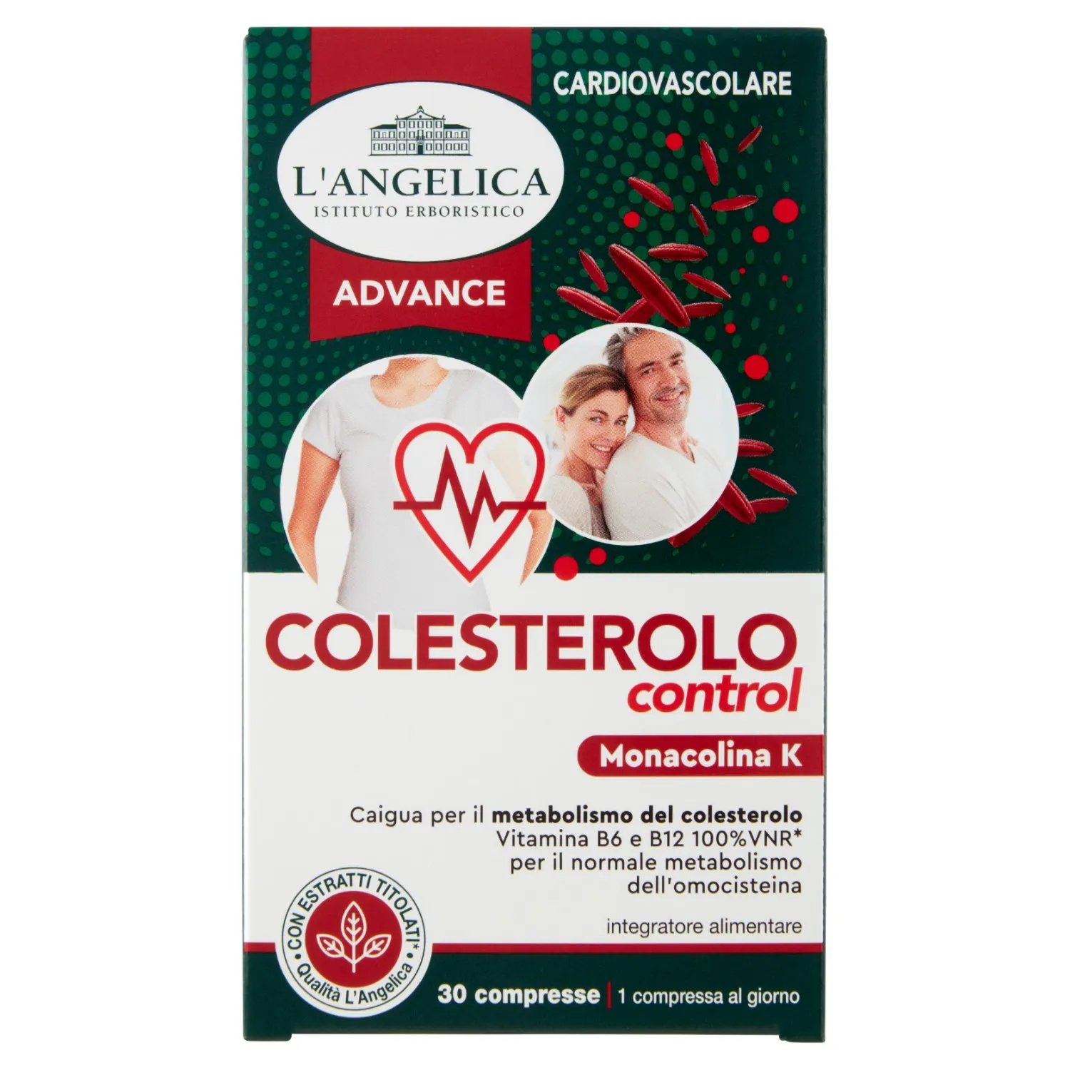 L'Angelica Advance Colesterolo control 30 compresse 13