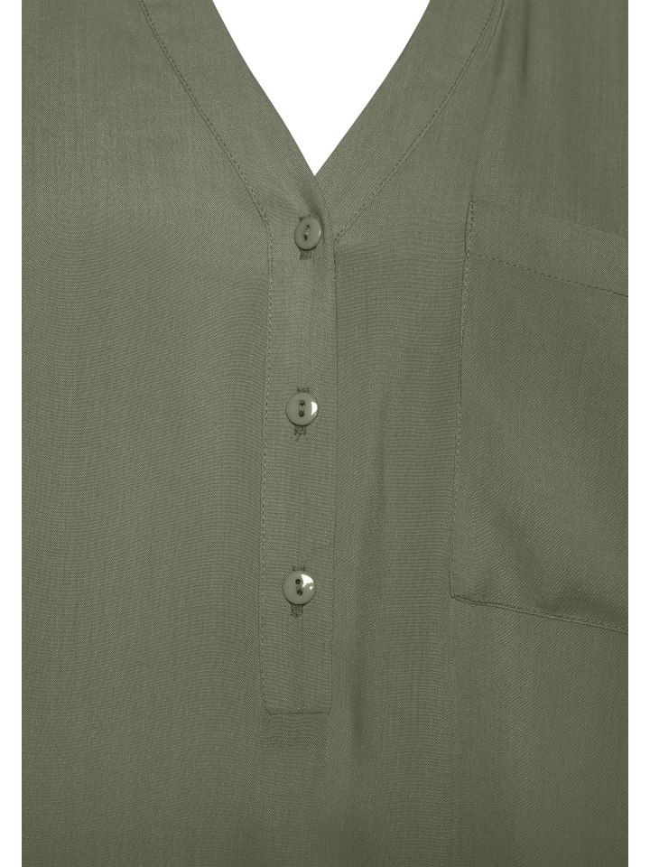 LASCANA Schlupfbluse in khaki günstig kaufen