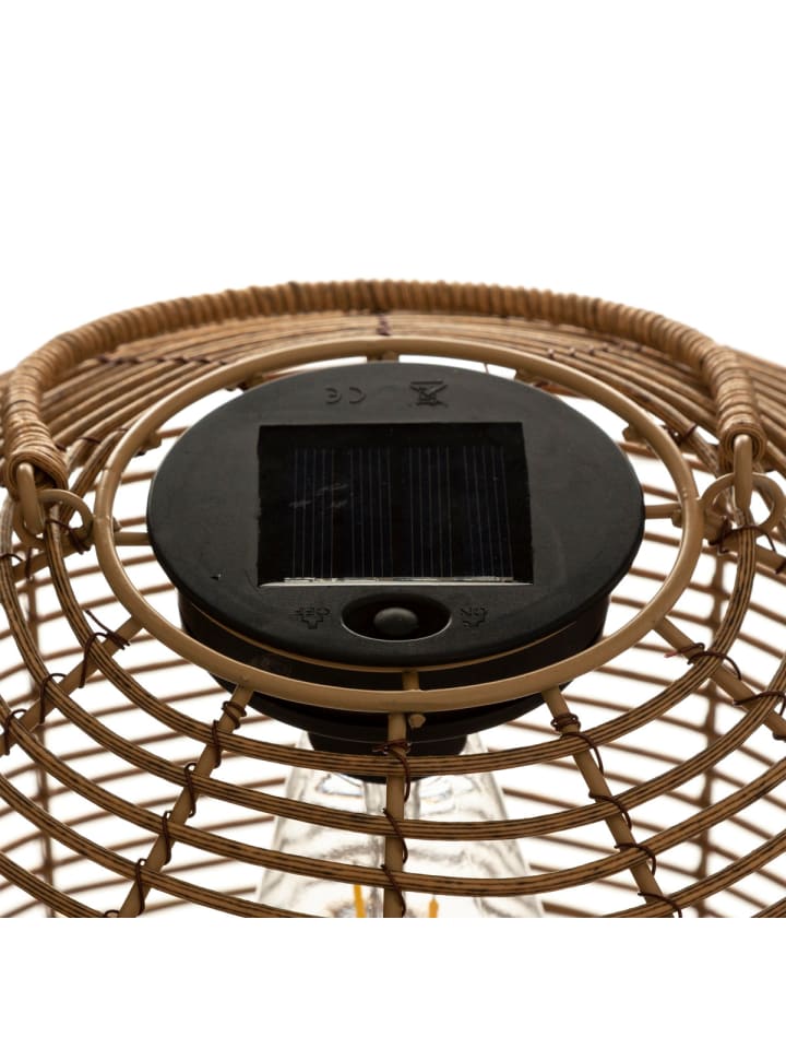 Atmosphera Créateur d'intérieur Solarlaterne in braun günstig kaufen onesize