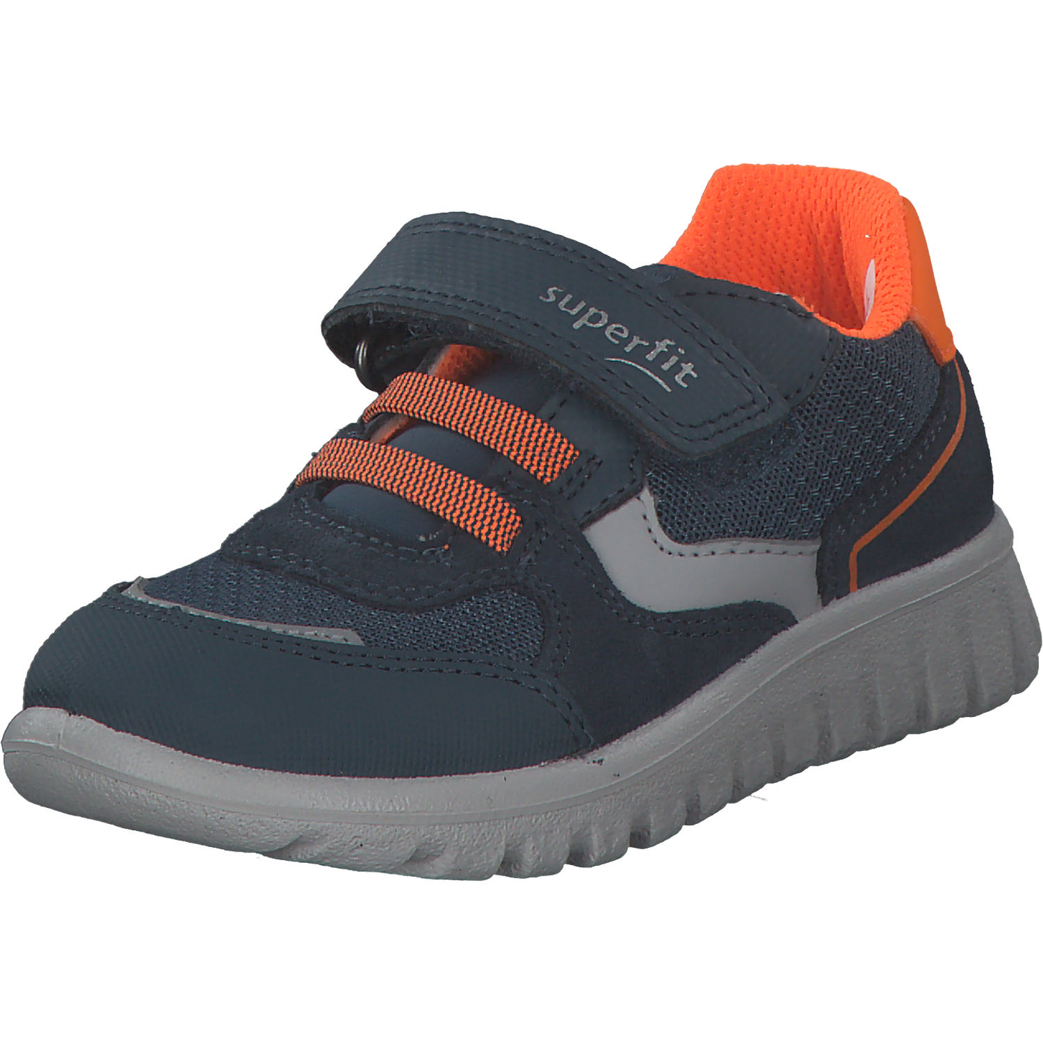 Superfit SPORT7 MINI 06195, Halbschuhe (Kinder), Kinder, blau/orange
