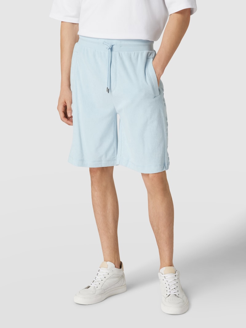 Sweatshorts aus Frottee Modell 'Lamson' in bleu