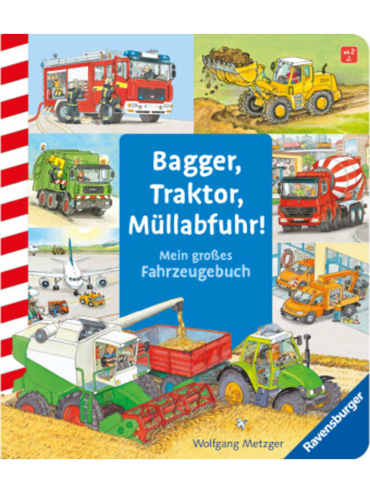 Ravensburger Verlag GmbH Buch - Bagger, Traktor, Müllabfuhr! günstig kaufen onesize