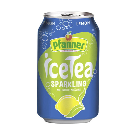 Pfanner Ice Tea Sparkling Lemon 0,33L