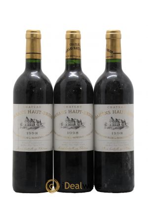 Clarence (Bahans) de Haut-Brion Second Vin  1998 - Lot de 3 Bouteilles