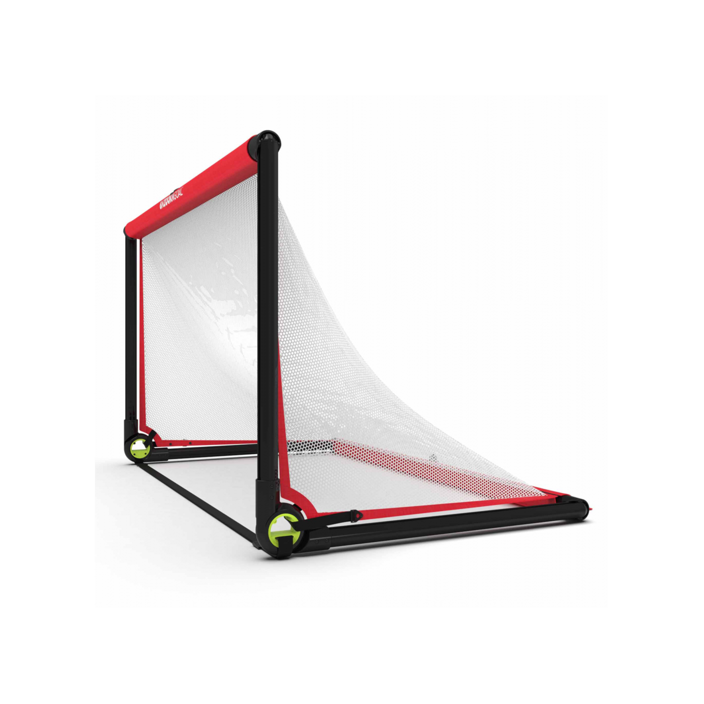 Bazookagoal Teleskoptor | 150x90 cm Rot Weiss