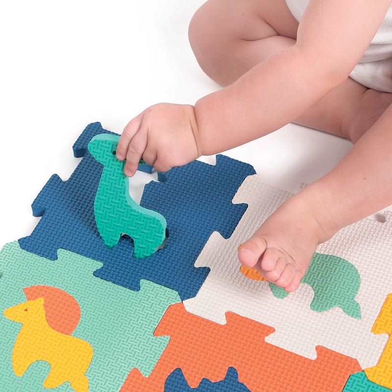 Puzzle mousse baby dalles animaux LUDI