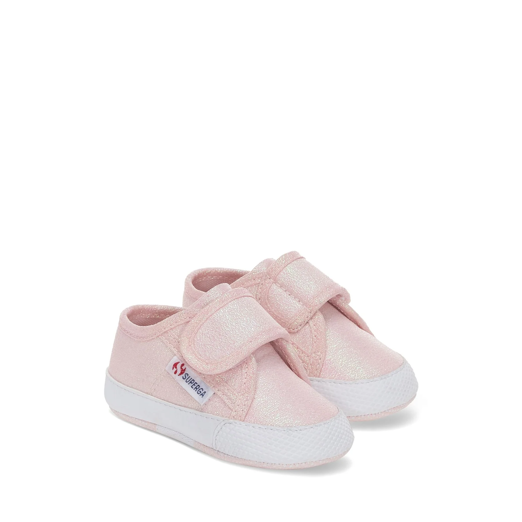 4006 BABY STRAP LAME-PINK ISH IRIDESCENT