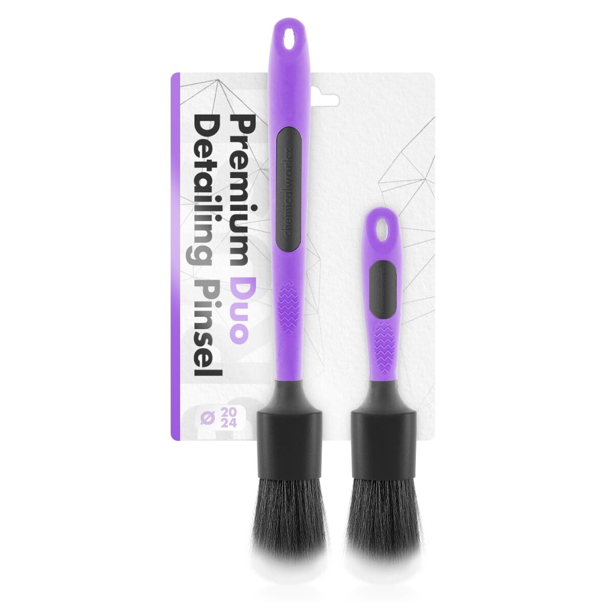 chemicalworkz Ultra Soft Duo Brush Set Lila