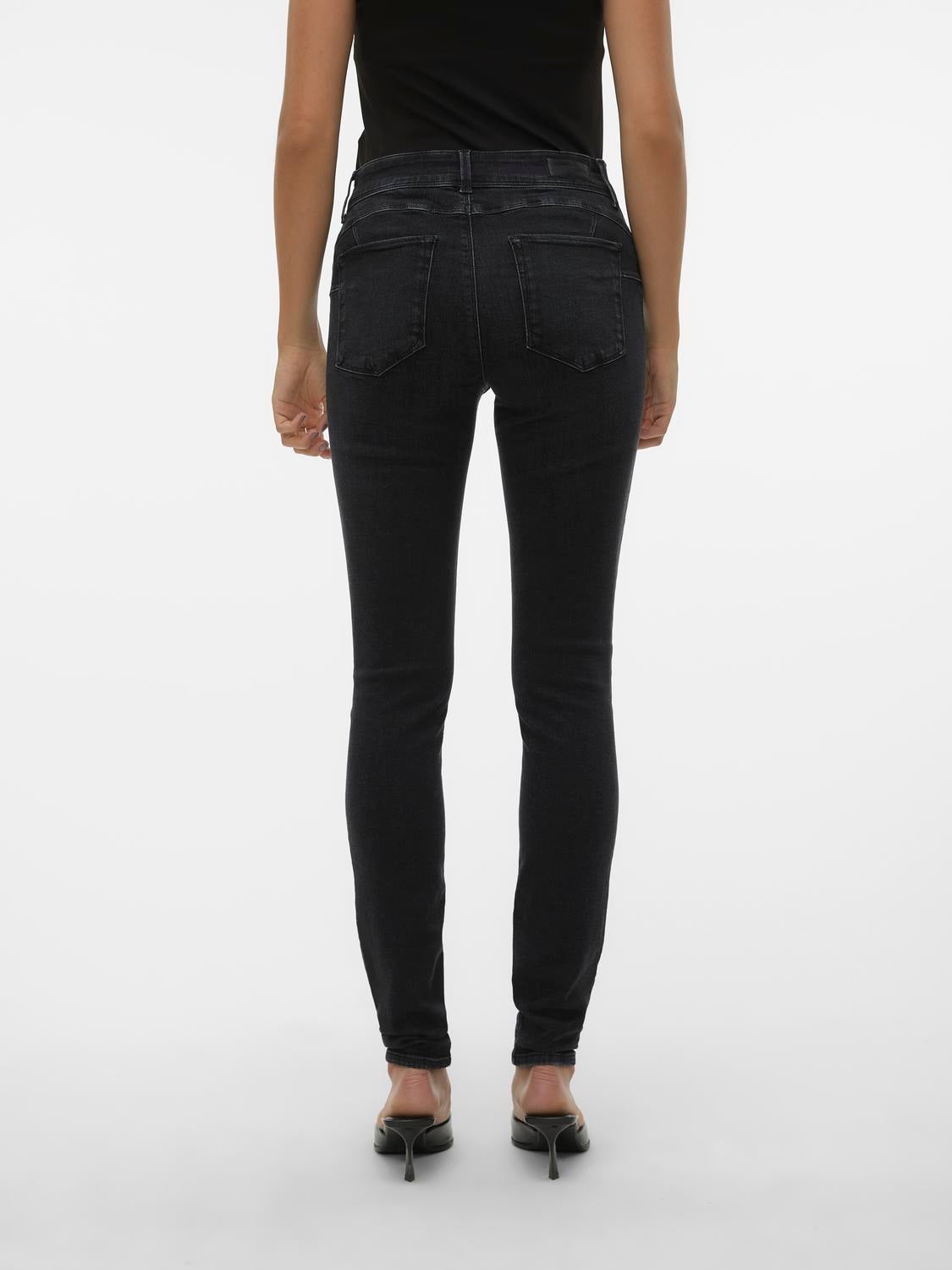 VMEMBRACE Mid Rise Skinny Fit Jeans