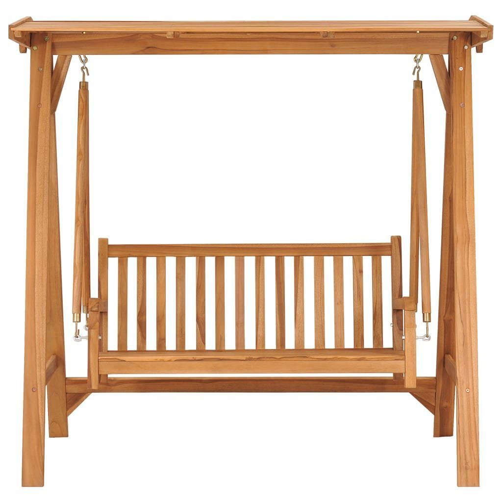 vidaXL Hollywoodschaukel Hollywoodschaukel 170 cm Massivholz Teak, 1 tlg.