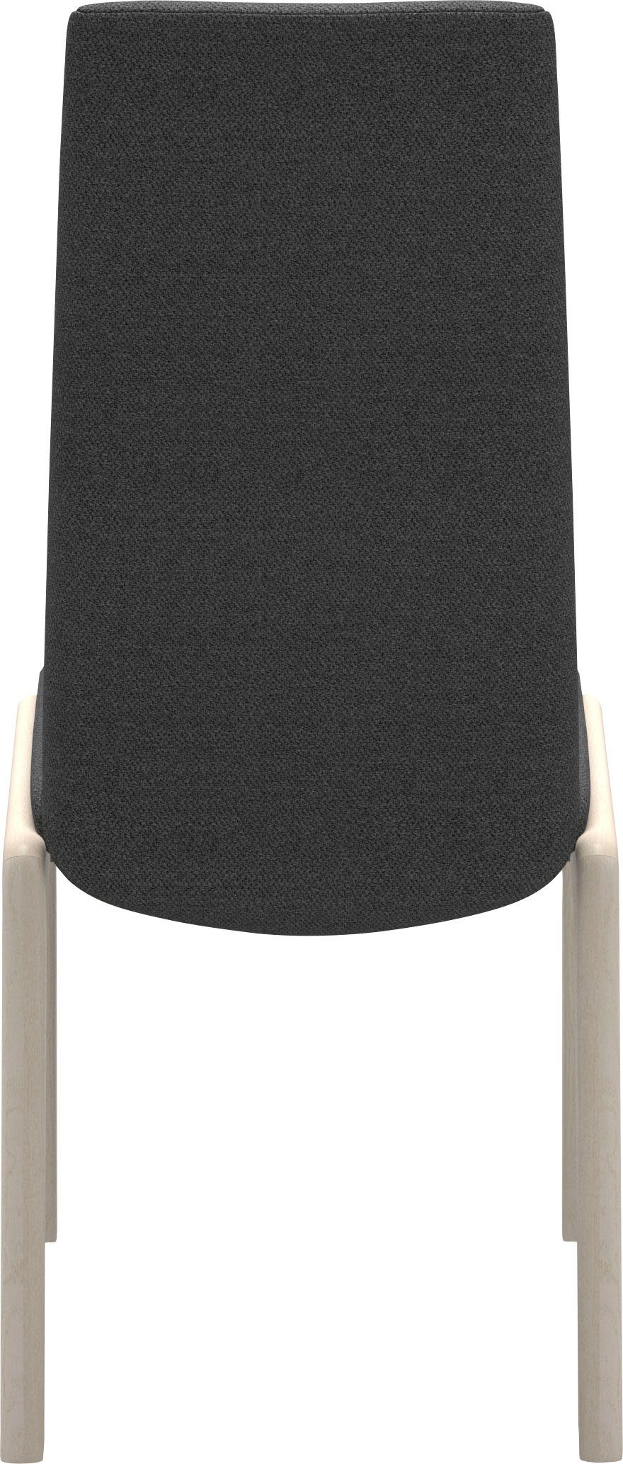 Stressless® Polsterstuhl Laurel, High Back, Größe M, mit abgerundeten Beinen in Eiche gekalkt