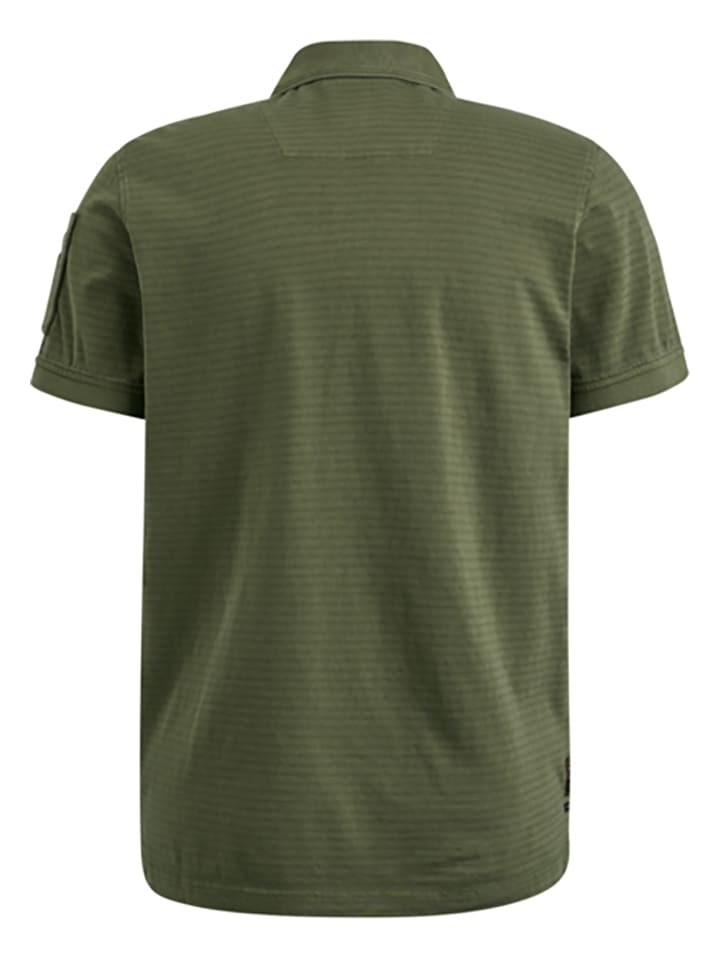 PME Legend Poloshirt in Khaki günstig kaufen