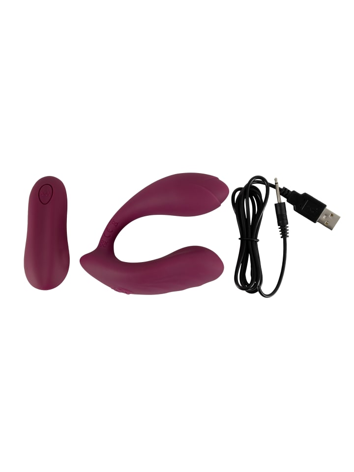 You2Toys Vibrator Bendable RC Panty Vibe in rot günstig kaufen 13,5 cm