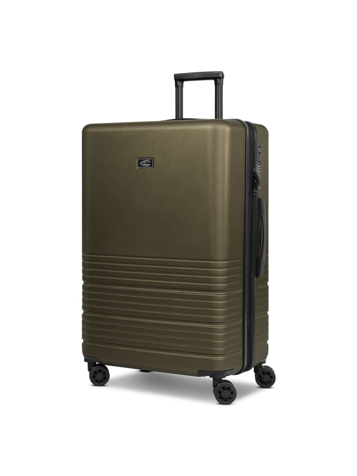 Camel Active Hanoi 4 Rollen Trolley L 78 cm mit Dehnfalte in khaki günstig kaufen onesize