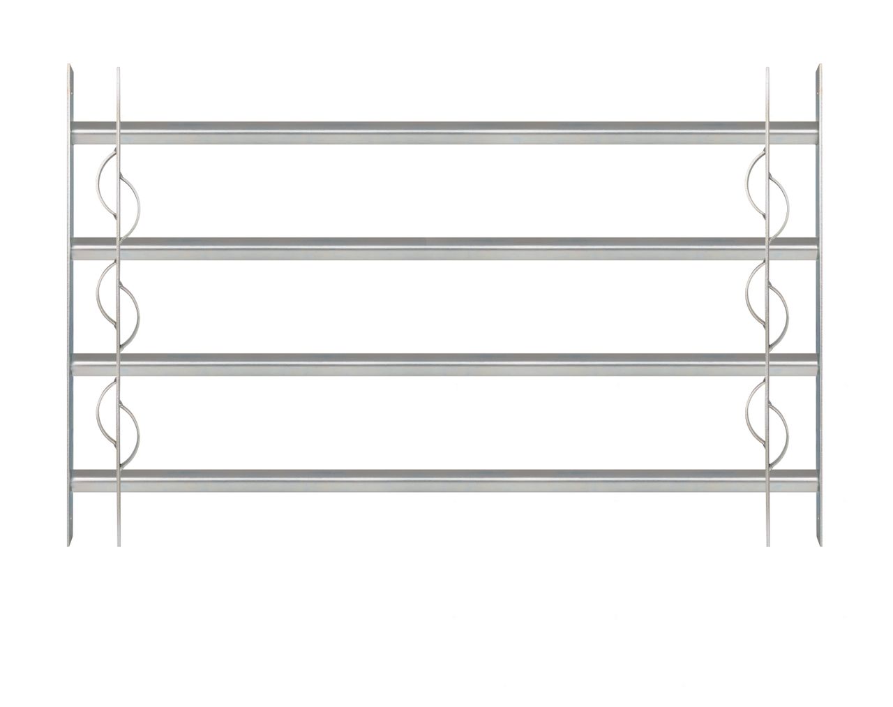 GAH Alberts Fenstergitter Secorino Style 1000 - 1500Â x 600 mm